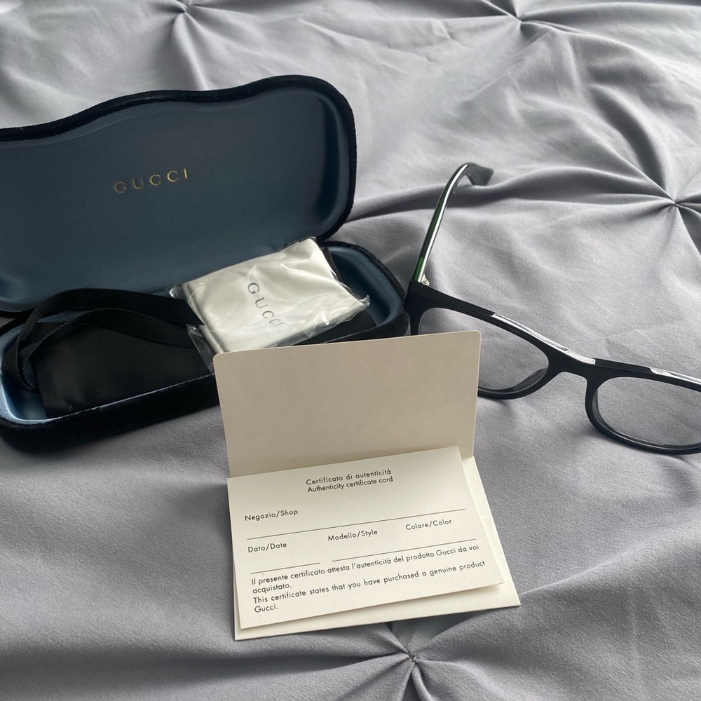 Gucci GG black eyeglasses frames